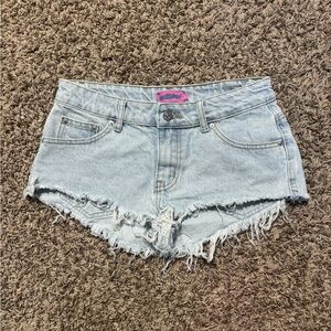 NEW WITHOUT TAGS EDIKTEDjean shorts S